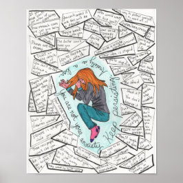 Behållans beständiga (oro) 11 x 14 poster