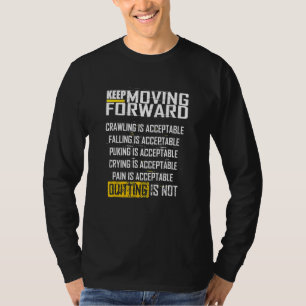 Behållans Flytta Forwarding Forward Quending är in T Shirt