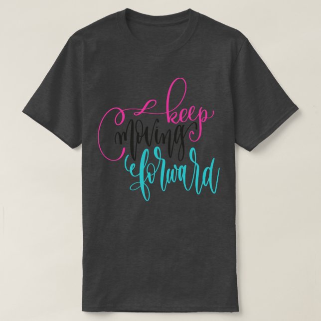Behållans Flytta framåt 2 T Shirt (Design framsida)