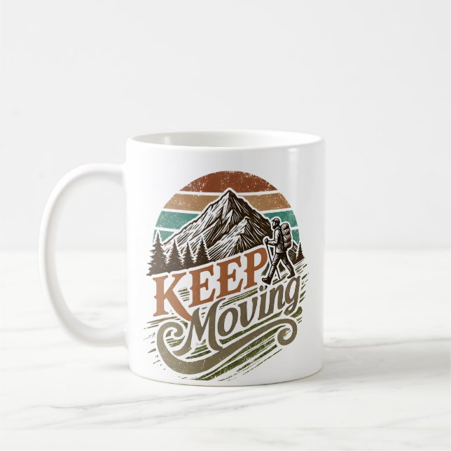 Behållans Flytta framåt Kaffemugg (Vänster)
