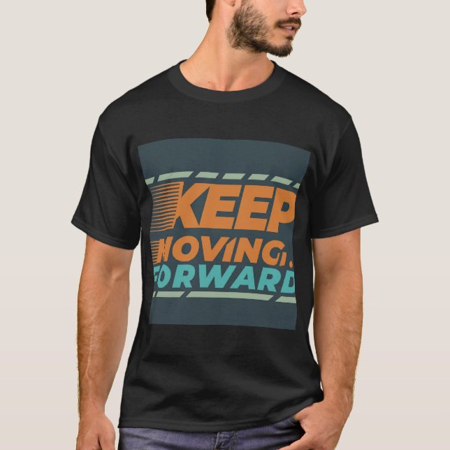 Behållans Flytta framåt T Shirt (Framsida)