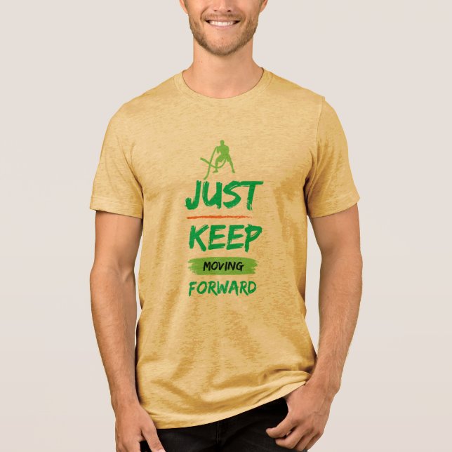 Behållans Flytta framåt T Shirt (Framsida)