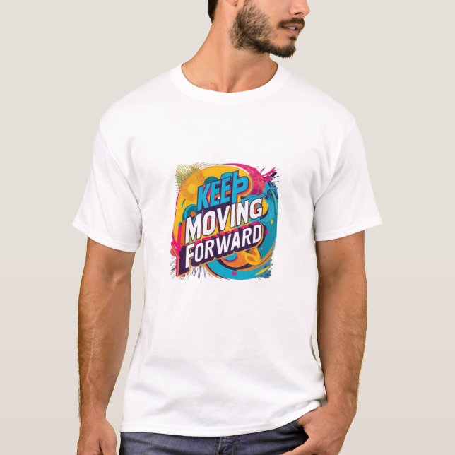 Behållans Flytta framåt T Shirt (Framsida)