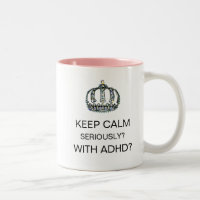 "BEHÅLLANS LUGN - ALLVARLIGT - MED ADHD?" Tvåtonsf