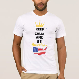 Behållans Lugn är amerikansk T Shirt