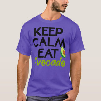 Behållans lugn äter avocado t shirt