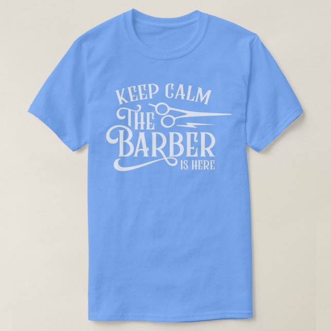 Behållans Lugn Barber är här 2 T Shirt (Design framsida)