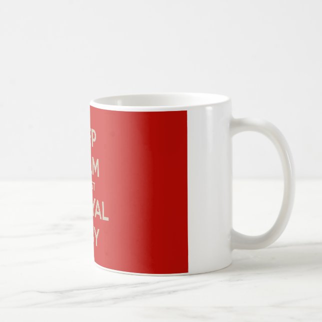 Behållans lugn... Det är bara ett royal baby Kaffemugg (Höger)