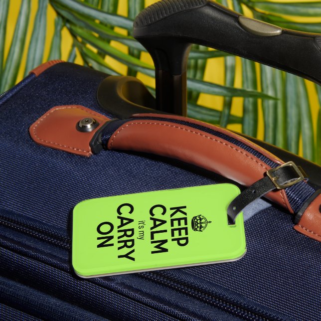 Behållans Lugn... Det är min fortsättning på att g Bagagebricka (Framsida Insitu 3)