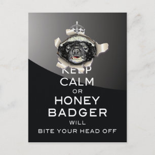 Behållans Lugn, eller Honey badger.. Vykort