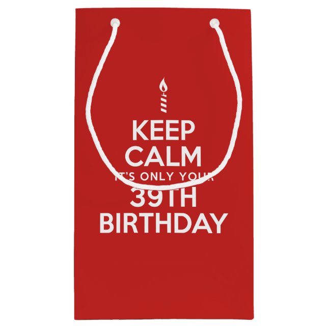 Behållans Lugn Endast 39:e födelsedagen (Baksidan)