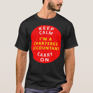 Behållans Lugn fortsätter med auktoriserad revisor T Shirt