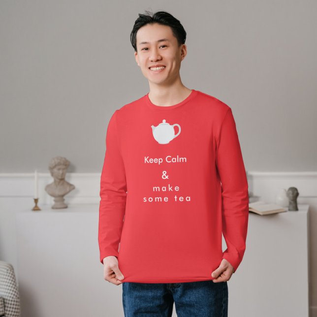 Behållans Lugn - gör te T Shirt (Skapare uppladdad)