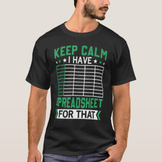 Behållans Lugn har jag ett kalkylblad för det arbe T Shirt