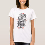 BEHÅLLANS LUGN/HO HO-Helgdag, modern Tee<br><div class="desc">BEHÅLLANS LUGN/HO HO-Helgdag Juli Modern Shirt</div>