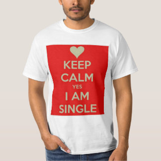 Behållans Lugn, ja, jag är singel! Tee