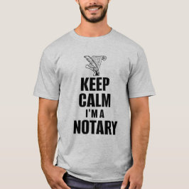 Behållans Lugn Jag är anteckningsbok och antecknin T Shirt
