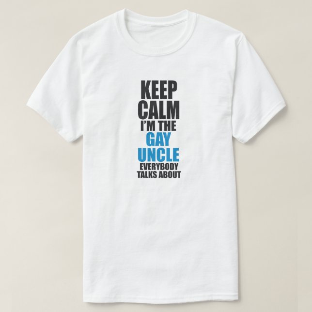 BEHÅLLANS LUGN... JAG ÄR DEN HUNGNA UNCLE ALLA PRA TEE (Design framsida)