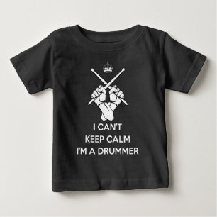 Behållans lugn Jag är en trumma, kan inte behålla T Shirt