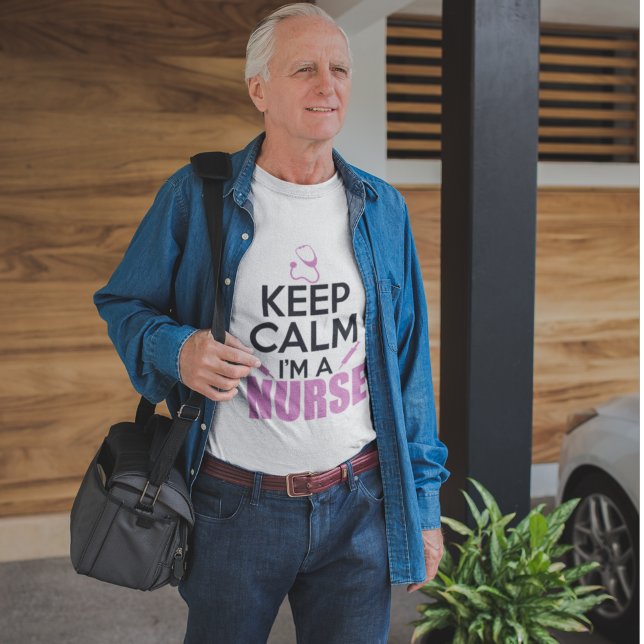 Behållans Lugn.. Jag är sjuksköterska T Shirt (Skapare uppladdad)