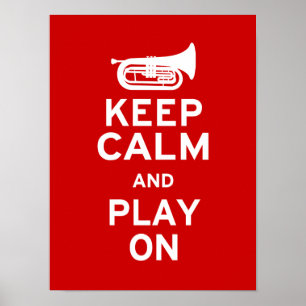 Behållans Lugn - Marching Baritone Poster
