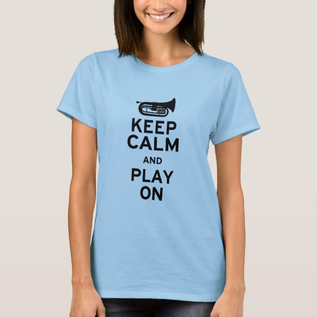 Behållans Lugn - Marching Baritone Tee Shirt (Framsida)