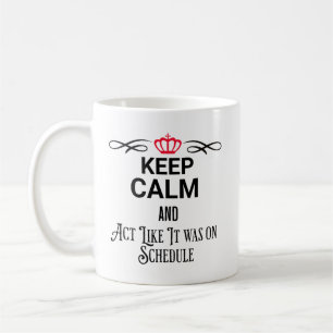 behållans lugn och agera som den var enligt schema kaffemugg