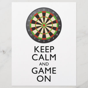 BEHÅLLANS LUGN OCH AME PÅ - Dart Board Reklamblad