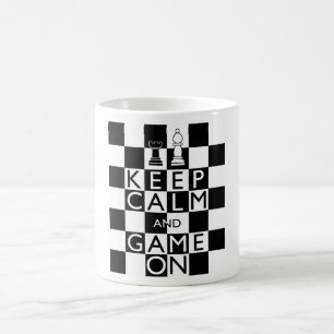 BEHÅLLANS LUGN OCH AMNING PÅ - schack Kaffemugg