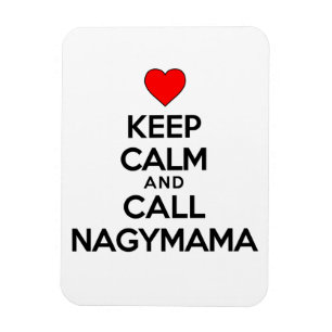 Behållans Lugn och anropa Nagymama Magnet
