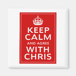 Behållans Lugn och avtala med Chris Magnet