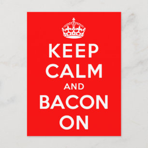 Behållans Lugn och Bacon på Vykort