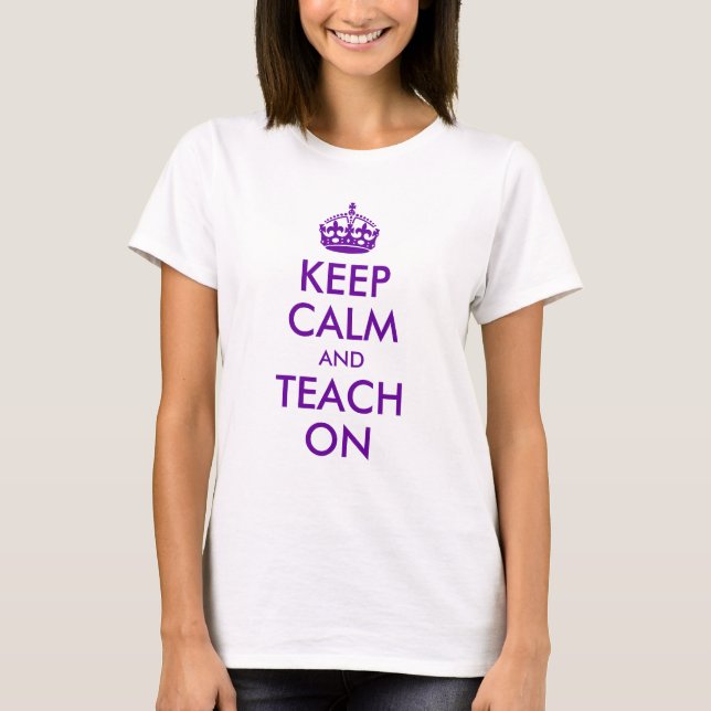 Behållans Lugn och båge på Tee Shirt (Framsida)