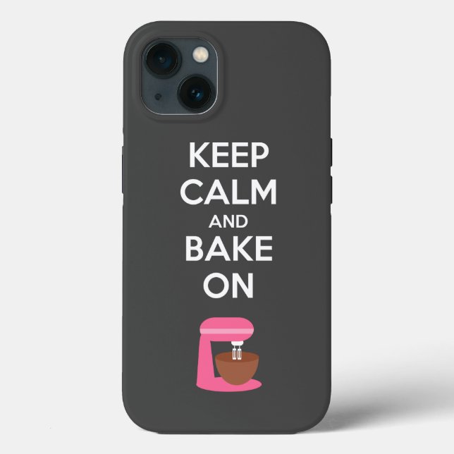 Behållans Lugn och Bake On Phone Case (Baksida)