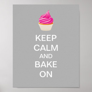 Behållans Lugn och Bake On Poster