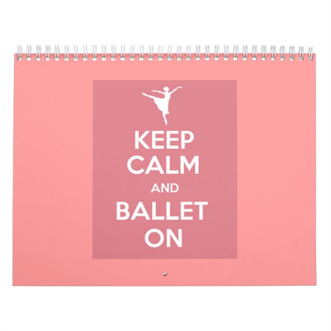 Behållans lugn och balett i kalendern kalender (Omslag)
