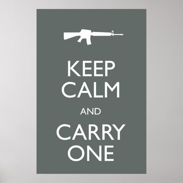 Behållans Lugn och bär en Poster (Framsidan)