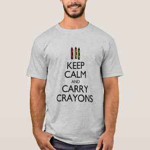 Behållans Lugn och bär Kritor T Shirt