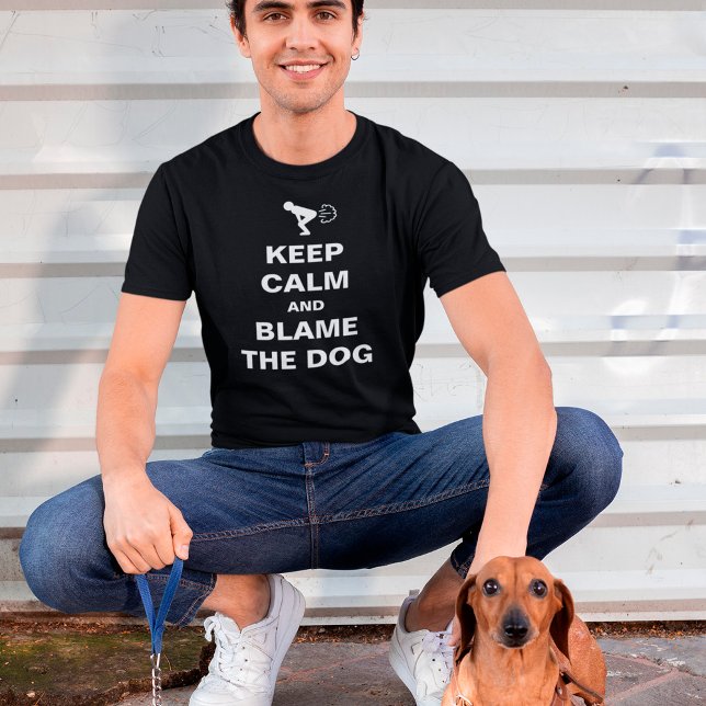 Behållans Lugn och bära Hund | Anpassade T-Shirt (Skapare uppladdad)