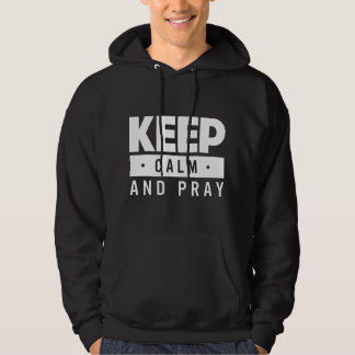 behållans lugn och be hoodie