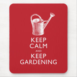 Behållans Lugn och Behålla Gardeners Funny Musmatta