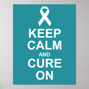 Behållans Lugn och behandling av äggstockscancer P Poster