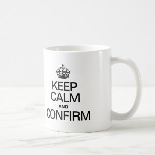 BEHÅLLANS LUGN OCH BEKRÄFTELSE KAFFEMUGG