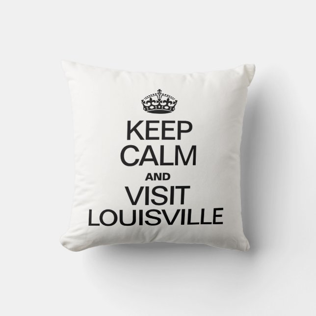 BEHÅLLANS LUGN OCH BESÖK LOUISVILLE KUDDE (Framsida)