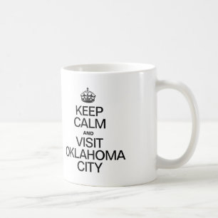 BEHÅLLANS LUGN OCH BESÖK OKLAHOMA CITY KAFFEMUGG
