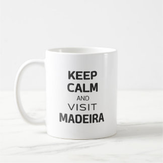 Behållans lugn och besök på Madeira Kaffemugg