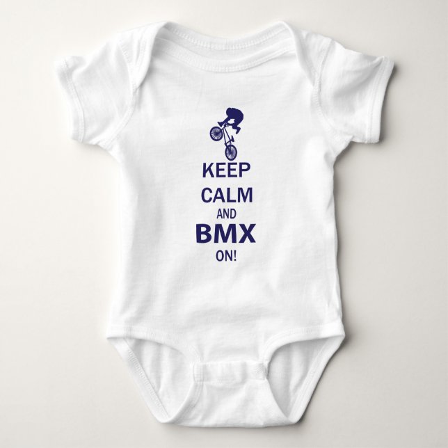 Behållans Lugn och BMX PÅ Tee Shirt (Framsida)