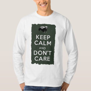 Behållans Lugn och bry dig inte T Shirt