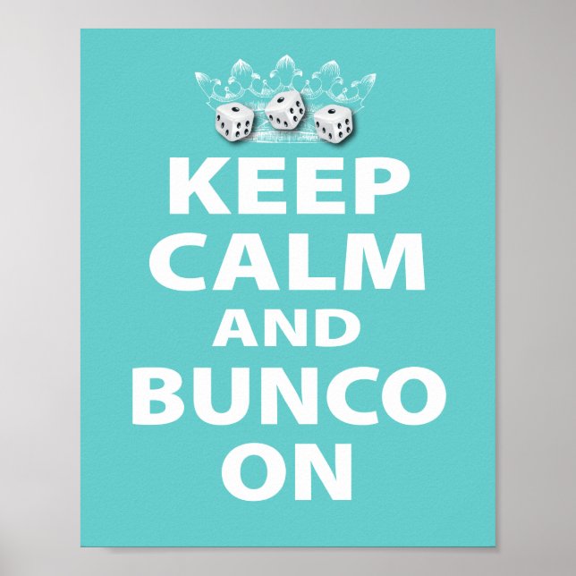 Behållans Lugn och Bunco On Design Poster (Framsidan)