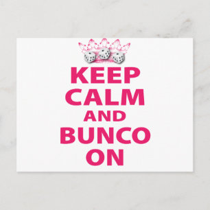 Behållans Lugn och Bunco On Design Vykort